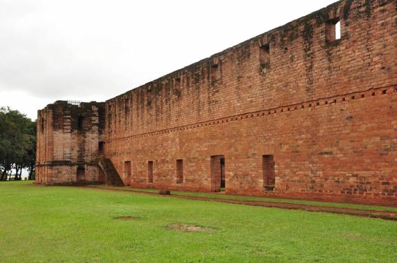 Ruínas da Missão em Jesus, próximo à Trinidad, no Paraguai